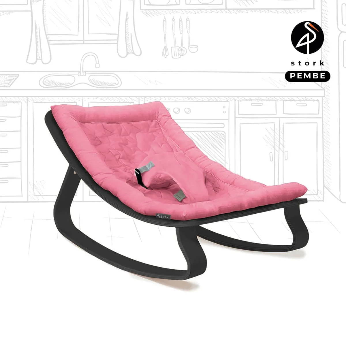 Stork Ana Kucağı Pembe